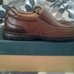 New Clarks Brown Mens Shoes