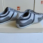 HUGO BOSS Orange Seamon Sneakers. Size  US 13 ,  EU 46