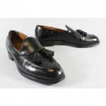 COLE HAAN Men’s Black Leather Loafers Sz 8.5