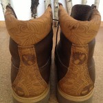 BRAND NEW Mens Timberland Dark Brown 100% Leather Boots / Shoes Size 45 UK 11