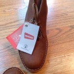 CLARKS MENS DESERT BEESWAX LEATHER BOOTS size 10 US New