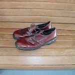 COLE HAAN MENS SHOES 10.5 11 CORDOVAN  STYLE O6297 LACE LEATHER NIKE AIR SOLES