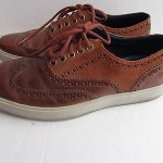 Cole Haan Bergen Wingtip Oxford Mens Casual Shoes Split Leather Suede size 7.5 M