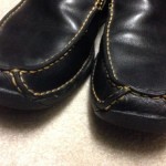 Cole Haan Black Leather Slip Ons Loafers Dress Nike Air Mens 10.5 10 1/2