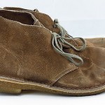 Clarks Originals Brown Suede Leather Lace Up Ankle Desert Boots Men Size 8 M
