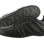 Diesel Hurrikane Y00471-PR131-T8013 Black Sporty Casual Leather Shoes Men