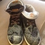 Mens Timberland Roll Top Roll Down Boots, sz12W