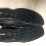 Cole Haan Black Leather Slip Ons Loafers Dress Nike Air Mens 10.5 10 1/2