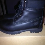 Timberland Premium Black Boots 6 inch 10054 Smooth 11.5 Rare Waterproof
