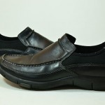 PRIVO By Clarks Mens Shoes Size 8M Black Leather Loafers