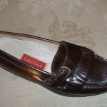 Cole Haan Mens Shoes 8D LEATHER DRESS LOAFERS Oxblood Burgundy SLIP ON Buckle