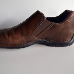 Men’s Cole Haan ‘Zeno’ Brown Leather Slip-On Loafers, Size 10 M