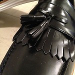 Cole Haan Nike Lunargrand Tassel Loafer Exclusive Hiroshi Black Leather SoHo 9.5
