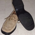 MENS COLE HAAN COUNTRY SUEDE LEATHER SHOES NIKE AIR SOLE ( Sz:12M )