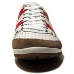 $295 Hugo Boss ORANGE Label Lace-up Sneakers White Mens Shoes 8 41 Trainers 7.5