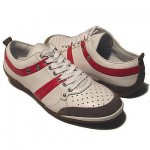 $295 Hugo Boss ORANGE Label Lace-up Sneakers White Mens Shoes 9 42 Trainers 8.5