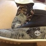 Mens Timberland Roll Top Roll Down Boots, sz12W