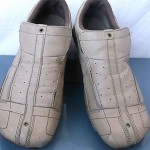 Diesel, Beige Leather Fashion Sneakers. Sz. 10 M