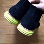 Cole Haan Lunargrand Chukka Black suede Volt Sole – Sz 11.5