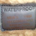 Cole Haan Air Rhone Waterproof Boots – Men’s 11.5 M NWT Navy w/plaid