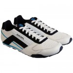 Diesel Mens Step Gear White Blue Casual Lace Up Sneakers Shoes