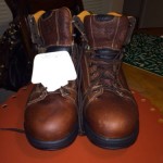 NEW Mens Timberland Pro 50506 6 Inch Titan Safety Toe Brown Size 10.5 M