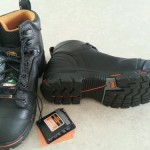 Men’s Timberland PRO ENDURANCE 6″ Work Boot Steel Toe Leather (E,W) Black 47592