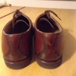 Cole Haan Mens Oxford Brown Leather Shoes- Size 13D