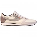 Diesel Mens Pass On White Gray Casual Lace Up Sneakers Shoes 12