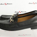 Men’s Cole Haan Black Leather Moccasin Shoes Sz. 11.5 M