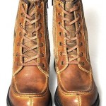 $350 NEW Diesel AGAPE Ginger Brown Leather & Suede Ankle Boots Men 7
