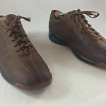 Cole Haan Nike Air Mens 11M Brown Laced Lace  Oxford Shoes Sneakers