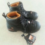 Men’s Timberland PRO ENDURANCE 6″ Work Boot Steel Toe Leather (E,W) Black 47592