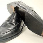 Cole Haan Men’s Penny Loafer Black Leather 7.5M