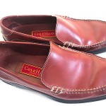 COLE HAAN Country Nike Air Mens Leather Slip Ons Loafers Shoes Size 7 1/2 7.5 W