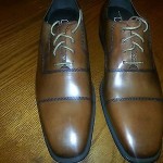 NEW COLE HAAN BROWN LACE UP SHOES 11M