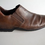 Men’s Cole Haan ‘Zeno’ Brown Leather Slip-On Loafers, Size 10 M