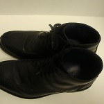 Cole Haan Nike Air Waterproof 8.5 M Mens boots black leather ankle boots