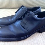 Men’s Cole Haan Plain Toe Lace Up Black 10 M