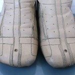 Diesel, Beige Leather Fashion Sneakers. Sz. 10 M