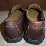 Mens New Cole Haan Brown Leather Loafers Shoes 9 M Rubber Soles