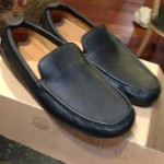Timberland Men Shoes Leather Black Slip On Shoes Size 11.5  New!! Loafers
