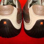 GENUINE HUGO BOSS 276 TAUPE MIX MENS SHOES SIZE 43 US 10