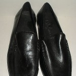 COLE HAAN MEN’S BLACK LEATHER LOAFERS SZ 10 M