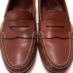 Cole Haan Country Mens Brown Leather Penny Loafers Shoes Slip Ons Size 10.5W F/S