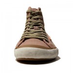 $195 HUGO BOSS Orange Label Tan Beige Mens Boots Shoes 13 46 Mid Sneakers Brown
