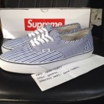 Vans Supreme Cdg Part 1 Authentic 9.5 Floral Pcl Bling Box Logo Flyknit Lunar