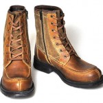 $350 NEW Diesel AGAPE Ginger Brown Leather & Suede Ankle Boots Men 7