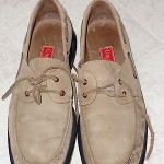 MENS COLE HAAN COUNTRY SUEDE LEATHER SHOES NIKE AIR SOLE ( Sz:12M )