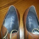 NEW COLE HAAN BROWN LACE UP SHOES 11M
